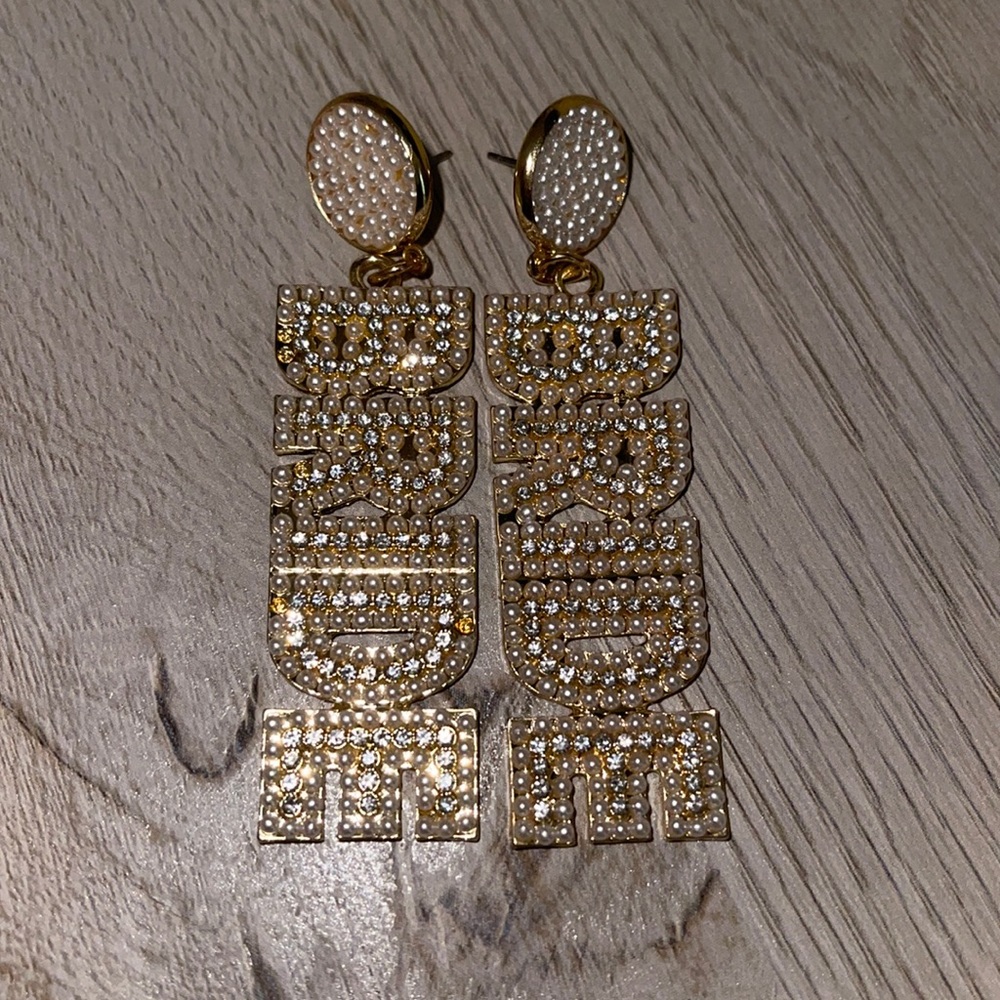 Bride earrings